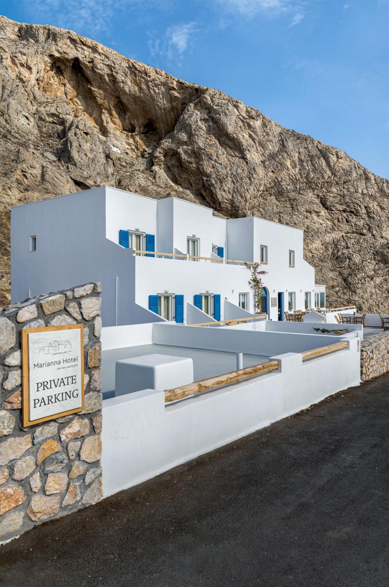 Marianna Hotel Perissa  Bagian luar foto