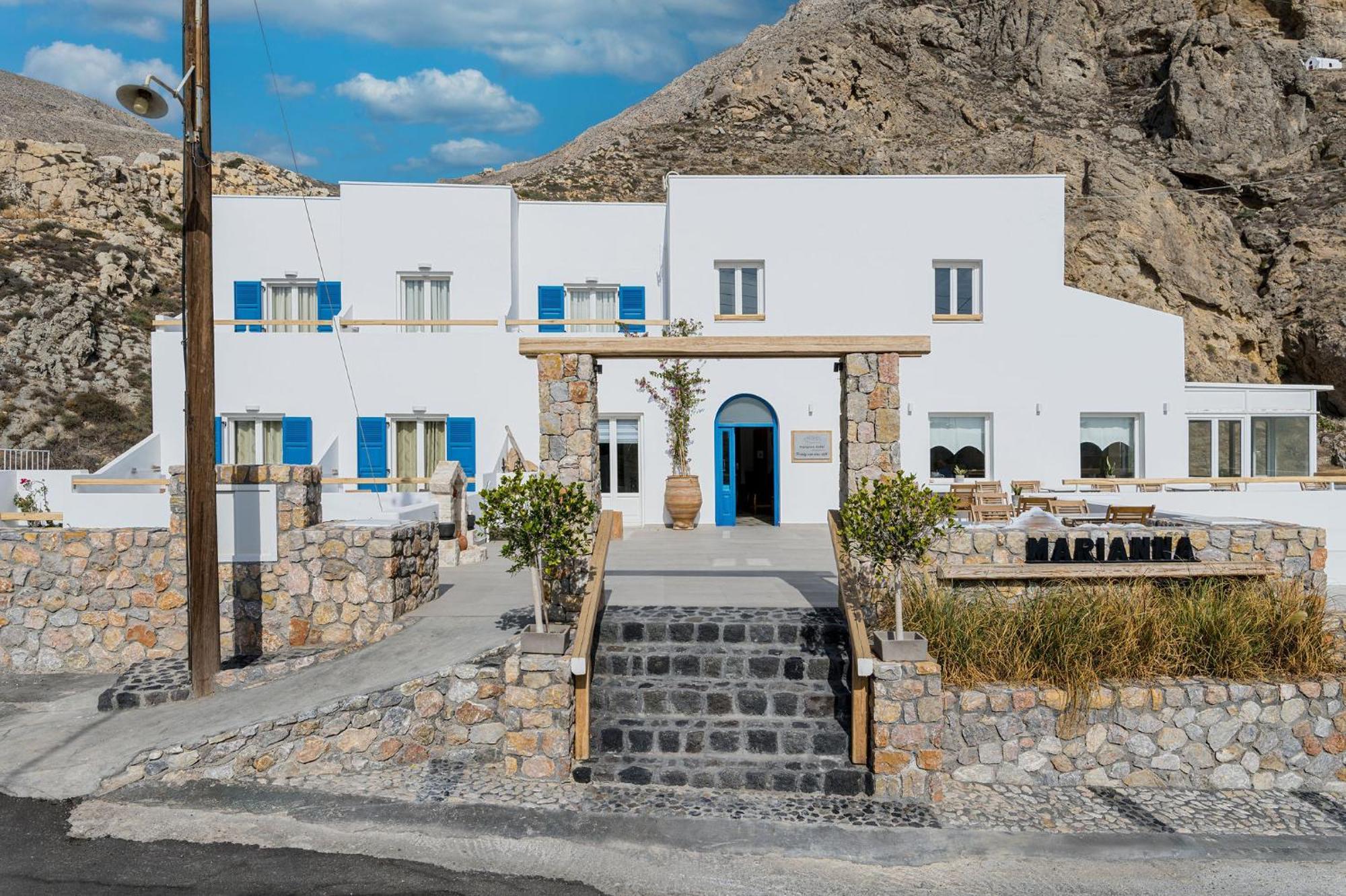 Marianna Hotel Perissa  Bagian luar foto