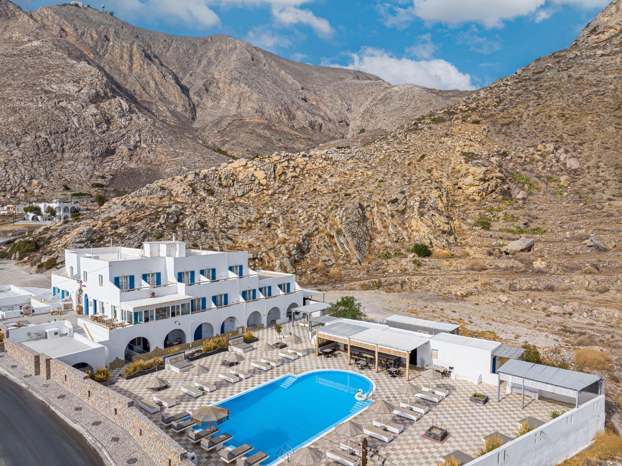 Marianna Hotel Perissa  Bagian luar foto